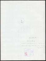 cca 1976 Gebhardt György (1910-1993): Dunántúli táj, aláírt vintage fotóművészeti alkotás, 39x29 cm