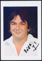 Háda János (1964-) színész, rendező aláírt fotólapja, 15x10 cm