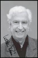 Koltai Tamás (1942-2015) újságíró, színikritikus, dramaturg aláírt fotólapja, 10x15 cm