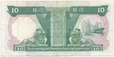 Hongkong 1986. 10$ T:III 
Hong Kong 1986. 10 Dollars C:F
Krause 191.a