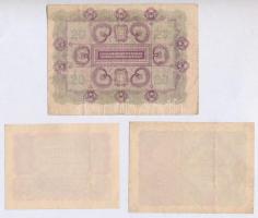 Ausztria 1922. 7db-os korona bankjegy tétel, benne 1-2-20-100-1000K címletek T:II-IV
Austria 1922. ...