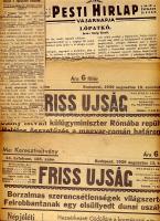 1939 4 újság érdekes hírekkel