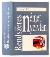 Uzonyi Pál: Rendszeres német nyelvtan. Bp., 1996, Aula. Kiadói kartonált papírkötés.