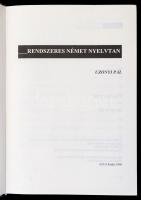 Uzonyi Pál: Rendszeres német nyelvtan. Bp., 1996, Aula. Kiadói kartonált papírkötés