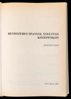 Kertész Judit: Rendszeres spanyol nyelvtan középfokon. Bp., 2002, Aula. Kiadói kartonált papírkötés