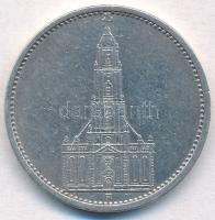 Német Harmadik Birodalom 1934A 5M Ag "Náci hatalom első évfordulója" T:2,2- 
German Third...