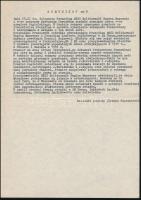 1980 Gdańsk-i hajógyári sztrájk iratai, 7 db / Gdańsk, strike ducuments