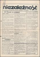 1980 Gdańsk-i hajógyári sztrájk iratai, 7 db / Gdańsk, strike ducuments