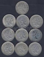 1947. 5Ft Ag (10x) "Kossuth" T:2/3