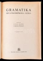 Vegyes könyvtétel, nyelvkönyvek, főleg orosz, angol, és német nyelvkönyvek, közte egy horvát és egy ...