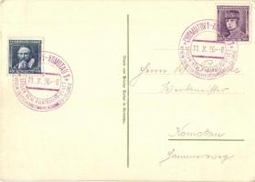 1936 Chomutov, Komotau; 25 Jahre Verein Deutscher Briefmarkensammler / 25th anniversary of the Assoc...