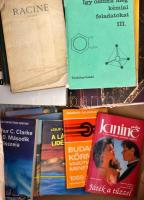 Vegyes könyvtétel, kb. 35 db, különféle témákban, különféle kiadásokban, változó állapotban