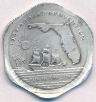 Amerikai Egyesült Államok 1967. "American Numismatic Association - Miami Beach 1967 / 1967 Annu...