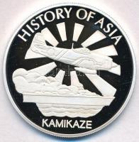 Cook-szigetek 2006. 1$ Ag Ázsia történelme - Kamikaze (20g/0.999) T:PP Cook Islands 2006. 1 Dollar Ag History of Asia - Kamikaze  (20g/0.999) C:PP