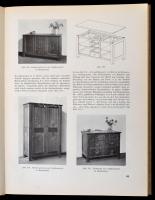 Fritz Spannagel: Der Möbelbau. Bútorkészítésről szóló szakkönyv német nyelven, Ravensburg, 1936. Ott...