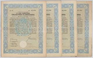 1882-1942. 13db-os vegyes sorsjegy és kötvény tétel, néhány sorszámkövető, közte "Magyar szent ...