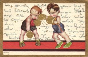 Boxing kids
