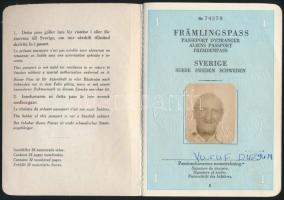 1981 Köping, Svédország, Svéd útlevél török állampolgár részére / Swedish passport