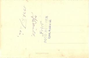 1937 Húsvéti üdvözlőlap fotóval / Easter greeting card with photo