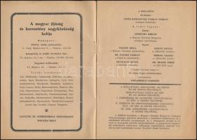 1942 Katalógus a Magyar Cserkészmozgalom VII. Országos Művészi Fényképkiállítása és Színképversenyéh...