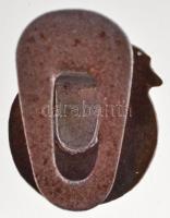 ~1930-1940. "PEAC 'E' (Pécsi Egyetemi Sport Club?)" zománcozott gomblyukjelvény ...