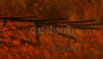 Nemes Tibor (1955-): Alkonyat. Akvarell, papír, jelzett, 34×49 cm