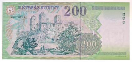 2007. 200Ft alacsony "FC 0000101" sorszámmal T:I / Hungary 2007. 200 Forint with low "...