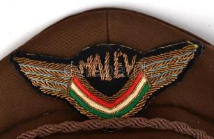 3 db közlekedési dolgozó sapka: Malév, MÁV, MAHART