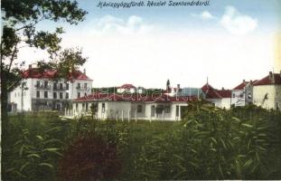 Hévízgyógyfürdő, Részlet Szentandrásról (képeslapfüzetből / from postcard booklet)