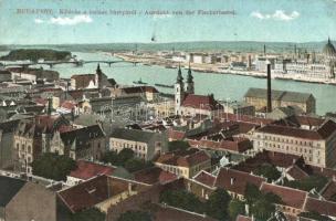 Budapest I. Víziváros, kilátás a Halászbástyáról