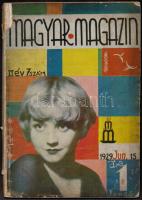 1929 A Magyar Magazin II. évfolyamának 7. száma, képekkel illusztrált, 80p