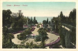 Trieste, Miramare, Giardini