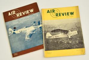 1946 3 db Air Review repülős újság / 3 airplane magazines