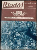 1940 A Riadó! a Légoltalmi Liga lapja IV. évfolyamának 22. száma