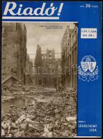 1941 A Riadó! a Légoltalmi Liga lapja V. évfolyamának 7. száma