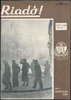 1943 A Riadó! a Légoltalmi Liga lapja VII. évfolyamának 22. száma