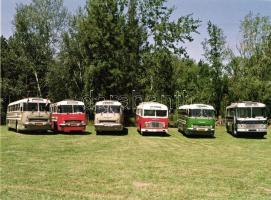 38 db MODERN automobil és autóbusz motívumlap / 38 MODERN automobile and autobus motive cards