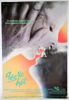 1989 9 és 1/2 hét amerikai film plakát, főszerepben: Mickey Rourke, Kim Basinger, sarkaiban tűnyomok, 82x56 cm