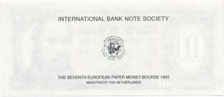 1973. Táncsics 01 "PRÓBA FORMA" előlap kész, belépő "MAASTRICHT", kék nyomat T:I...