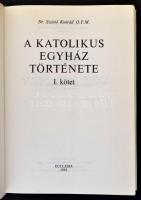 Dr. Szántó Konrád: A katolikus egyház története I. kötet. Bp.,1983, Ecclesia. Kiadói műbőr-kötés, ki...