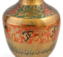 Indiai réz vázák, jó állapotban, m: 18,5 és 24 cm