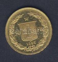 Svájc 1895B 20Fr Au "Helvetia" 6,452g T:2