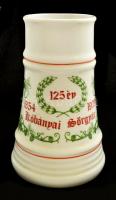 Alföldi porcelán jubileumi sörös korsó (Kobányai Sörgyár 1854-1979), jelzett, matricás, hibátlan, m:...