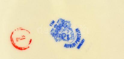 Alföldi porcelán jubileumi sörös korsó (Kobányai Sörgyár 1854-1979), jelzett, matricás, hibátlan, m:...