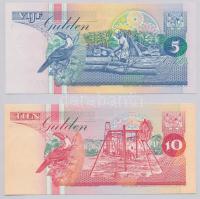 Suriname 1998. 5G + 1998. 10G T:I 
Suriname 1998. 5 Gulden + 1998. 10 Gulden C:UNC