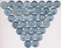 1946-1947. 1Ft Al (3x) + 1949-1952. 1Ft Al (4x) + 1958-1989. 1Ft Al (35x) + 1992. 1Ft Cu-Ni-Zn T:1--...