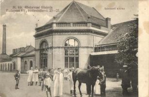 Budapest VII. M. kir. állatorvosi főiskola, sebészeti klinika, ló. Rottenbiller utca 23-25. (fl)