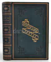 Kossuth Lajos: Irataim az emigráczióból I- VIII. kötet. Budapest, 1880-1900, Athenaeum. Kiadói feste...