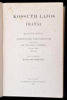 Kossuth Lajos: Irataim az emigráczióból I- VIII. kötet. Budapest, 1880-1900, Athenaeum. Kiadói feste...