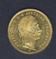 Ausztria 1861A 1D Au 3,49g T:2+